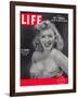 TV actress Dagmar, Virginia Ruth Egnor, July 16, 1951-Alfred Eisenstaedt-Framed Photographic Print