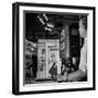 TV Camera Viewfinder on Actress Eva Marie Saint, Set of NBC Studio Drama-Andreas Feininger-Framed Premium Photographic Print