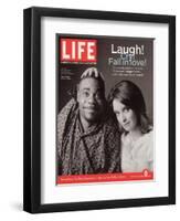 TV Co-stars Tracy Morgan and Tina Fey, September 8, 2006-Cass Bird-Framed Photographic Print