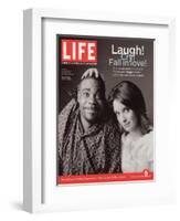 TV Co-stars Tracy Morgan and Tina Fey, September 8, 2006-Cass Bird-Framed Photographic Print