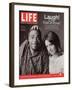 TV Co-stars Tracy Morgan and Tina Fey, September 8, 2006-Cass Bird-Framed Photographic Print