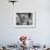 TV Comedienne Dagmar Sitting on Front Porch of Her Parent's Home During Visit to Home Town-Alfred Eisenstaedt-Framed Premium Photographic Print displayed on a wall