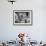 TV Comedienne Dagmar Sitting on Front Porch of Her Parent's Home During Visit to Home Town-Alfred Eisenstaedt-Framed Premium Photographic Print displayed on a wall