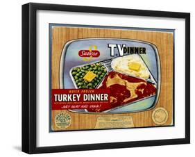 TV Dinner, 1954-null-Framed Giclee Print