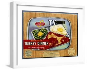 TV Dinner, 1954-null-Framed Giclee Print