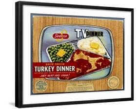 TV Dinner, 1954-null-Framed Giclee Print