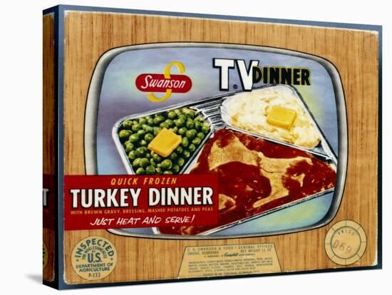 TV Dinner, 1954-null-Stretched Canvas