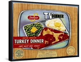 TV Dinner, 1954-null-Framed Stretched Canvas