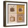 Tv Set Icons-YasnaTen-Framed Art Print