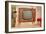 TV Set, Retro-null-Framed Art Print