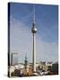 TV Tower, Berlin, Germany, Europe-Matthew Frost-Stretched Canvas