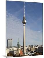 TV Tower, Berlin, Germany, Europe-Matthew Frost-Mounted Photographic Print