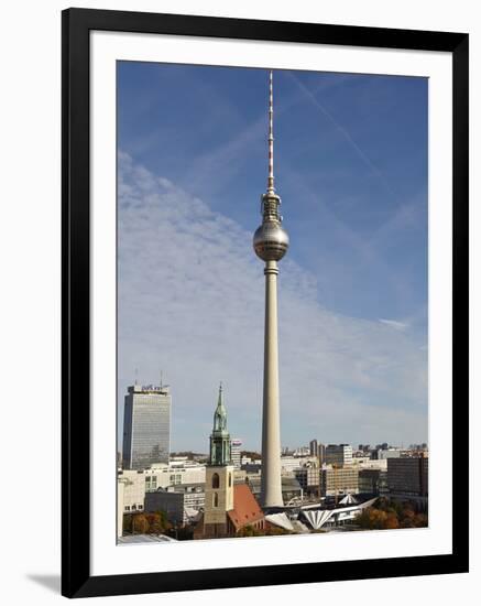 TV Tower, Berlin, Germany, Europe-Matthew Frost-Framed Photographic Print