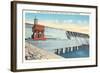 TVA Douglas Dam-null-Framed Art Print