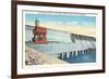 TVA Douglas Dam-null-Framed Art Print