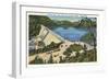 TVA Norris Dam, Tennessee-null-Framed Art Print