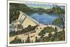 TVA Norris Dam, Tennessee-null-Mounted Art Print