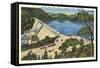 TVA Norris Dam, Tennessee-null-Framed Stretched Canvas