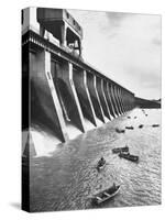 Tva Projects in the Kentucky Lake Dam-Ralph Crane-Stretched Canvas