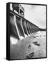 Tva Projects in the Kentucky Lake Dam-Ralph Crane-Framed Stretched Canvas