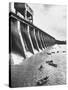 Tva Projects in the Kentucky Lake Dam-Ralph Crane-Stretched Canvas