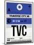 TVC Traverse City Luggage Tag I-NaxArt-Mounted Art Print