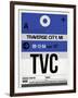 TVC Traverse City Luggage Tag I-NaxArt-Framed Art Print