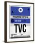 TVC Traverse City Luggage Tag I-NaxArt-Framed Art Print