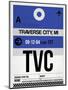 TVC Traverse City Luggage Tag I-NaxArt-Mounted Art Print