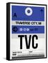 TVC Traverse City Luggage Tag I-NaxArt-Framed Stretched Canvas