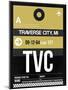 TVC Traverse City Luggage Tag II-NaxArt-Mounted Art Print