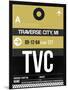 TVC Traverse City Luggage Tag II-NaxArt-Mounted Art Print