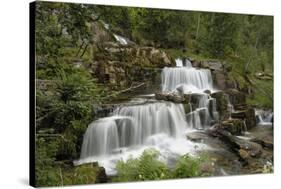 Tvindefossen Waterfall, Tvinde Near Voss, Hordaland, Norway, Scandinavia, Europe-Gary Cook-Stretched Canvas