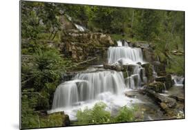 Tvindefossen Waterfall, Tvinde Near Voss, Hordaland, Norway, Scandinavia, Europe-Gary Cook-Mounted Photographic Print