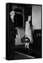 Twa Air Stewardess Boarding a Train-null-Framed Stretched Canvas