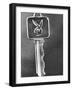 Twa Exec. Barry Wiksten's Key to the Playboy Club-null-Framed Photographic Print