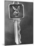 Twa Exec. Barry Wiksten's Key to the Playboy Club-null-Mounted Photographic Print