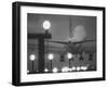 Twa Plane Landing at O'Hare Airport-null-Framed Photographic Print