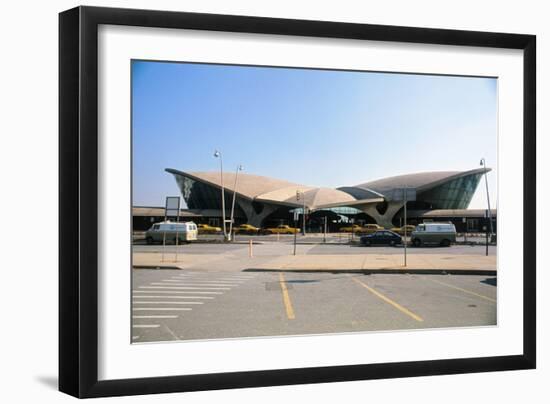 TWA Terminal at Kennedy International Airport-null-Framed Photographic Print