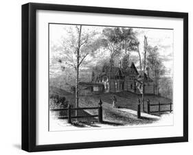 Twain Home Hartford-null-Framed Art Print