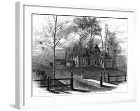 Twain Home Hartford-null-Framed Art Print