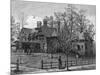 Twain Home Hartford-null-Mounted Art Print