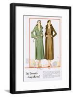 Tweed Fashions for 1932-null-Framed Art Print