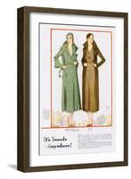 Tweed Fashions for 1932-null-Framed Art Print