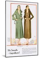 Tweed Fashions for 1932-null-Mounted Art Print