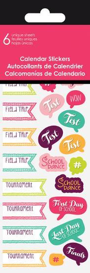 Calendar Stickers, , large