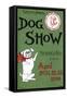 Twelfth Annual Dog Show, Mechanics Hall, Boston, April 20, 21, 22, 23. 1896.-null-Framed Stretched Canvas