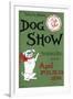 Twelfth Annual Dog Show, Mechanics Hall, Boston, April 20, 21, 22, 23. 1896.-null-Framed Art Print