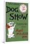 Twelfth Annual Dog Show, Mechanics Hall, Boston, April 20, 21, 22, 23. 1896.-null-Framed Art Print