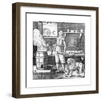 Twelfth Key of Basil Valentine, 1651-null-Framed Giclee Print